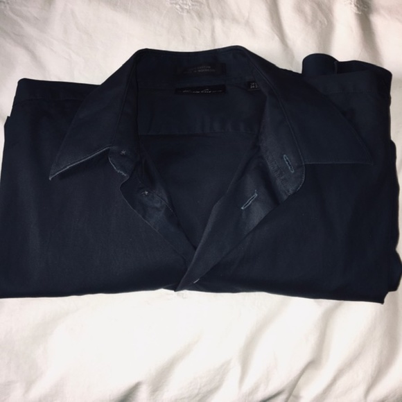 EUC Kenneth Cole New York Men's Dark Green Dress Shirt - Small - Picture 12 of 12